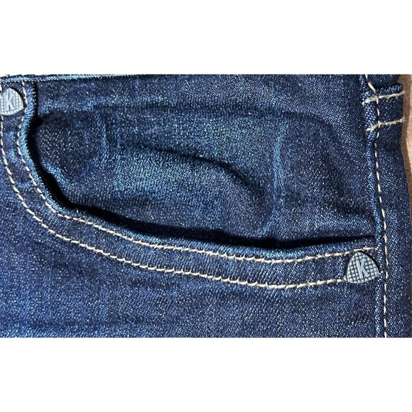 Kut From The Kloth Diana Kurvy Skinny Mid Rise Stretch Blue Jeans Women Size 12 - Picture 16 of 16